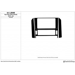 Dash trim kit wood and carbon Hyundai H350 (Solati) 2014-Up full kit. Set L3048.