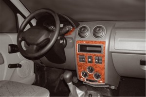 Dacia Logan 2005-2009 dash trim kit