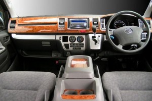 Toyota Hiace 2010-Up dash trim kit