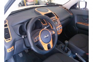 Kia Soul 2010-2011 dash trim kit