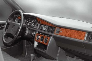 Mercedes-Benz 190 w201 1983-1993 dash trim kit.